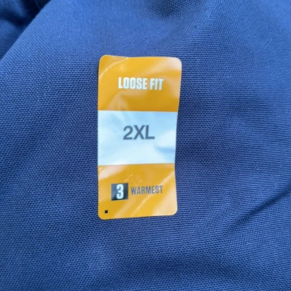 NEW XXL Carhartt mens Loose Fit Duck Insulated Traditional Coat work - Picture 6 of 8